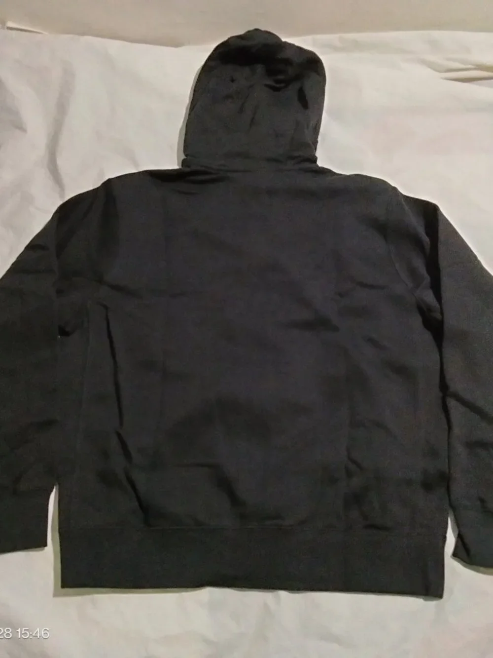 Nike Sportswear Club Fleece Full Zip Hoodie Jacket Black White BV2645-010 Mens M